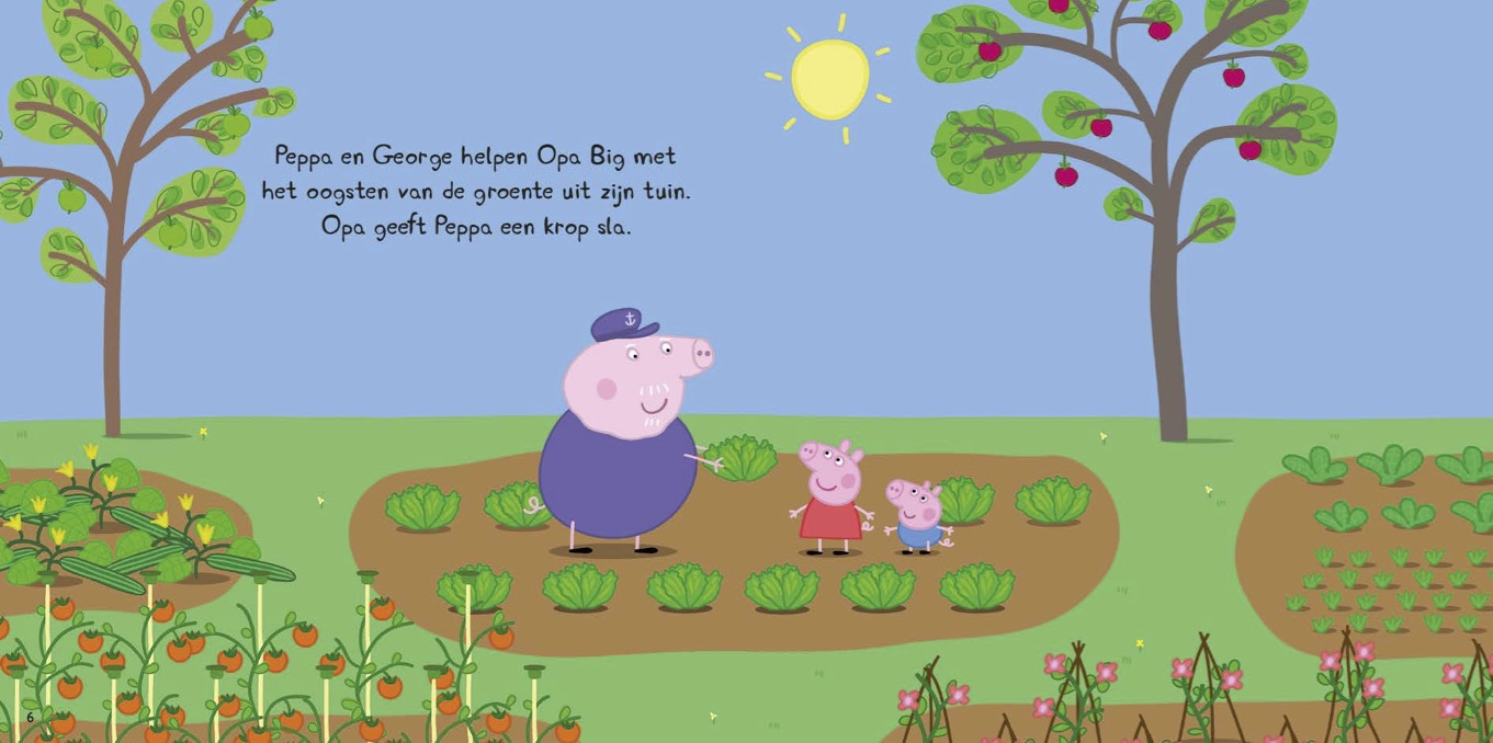 Prentenboek Hardcover - Peppa Pig - Peppa&
