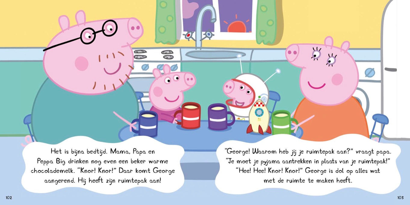 Prentenboek Hardcover - Peppa Pig - Peppa&
