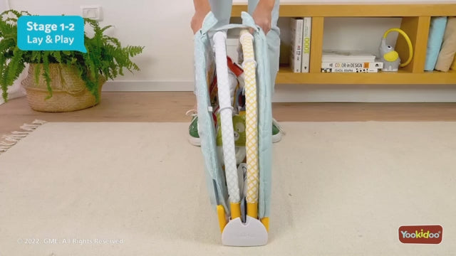 Yookidoo - Baby Speelkleed Liggend en zittend spelen Urban - Babygym