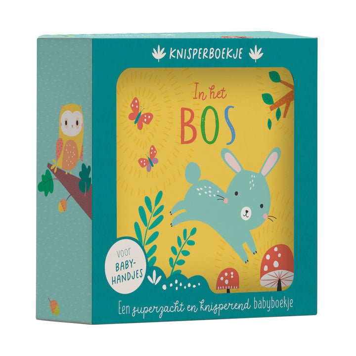 BabyBoekje - In het Bos - Knisperboekje - Lantaarn Publisher - BezigeBijtjes
