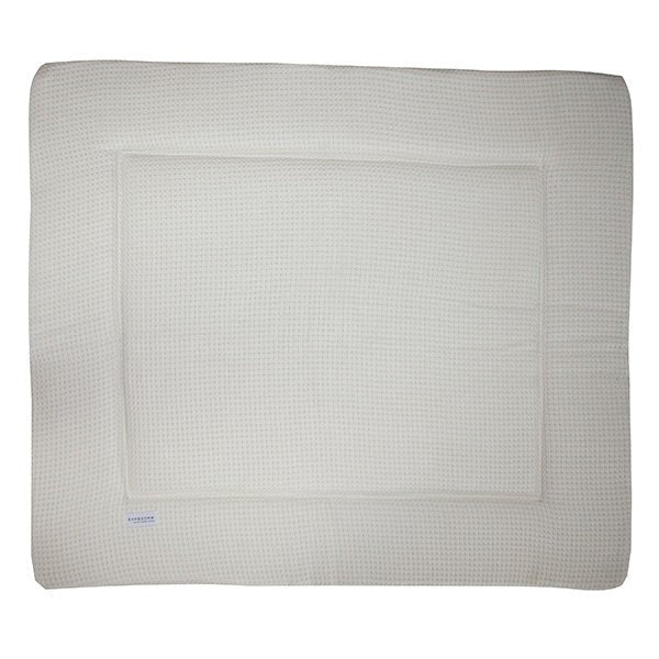 Bamboom Boxkleed - 80 x 100 cm - Soft Stone - Cream - Licht Grijs - BezigeBijtjes