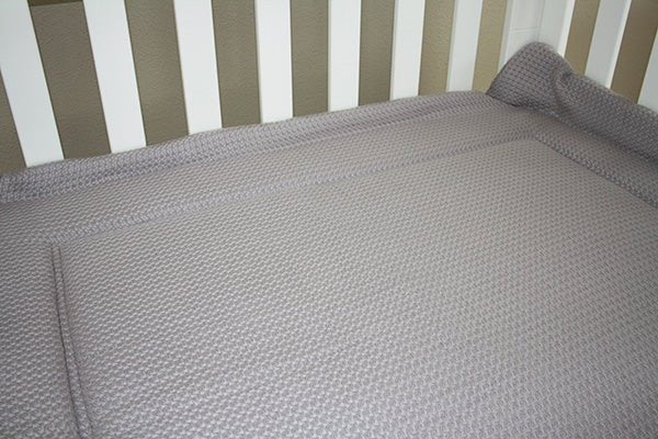 Bamboom Boxkleed 80 x 100 cm Soft Stone - Warm Grijs - Warm Grey - BezigeBijtjes