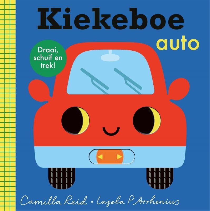 Boek - Kiekeboe Auto - Camilla Reid en Ingela P. Arrhenius - BezigeBijtjes