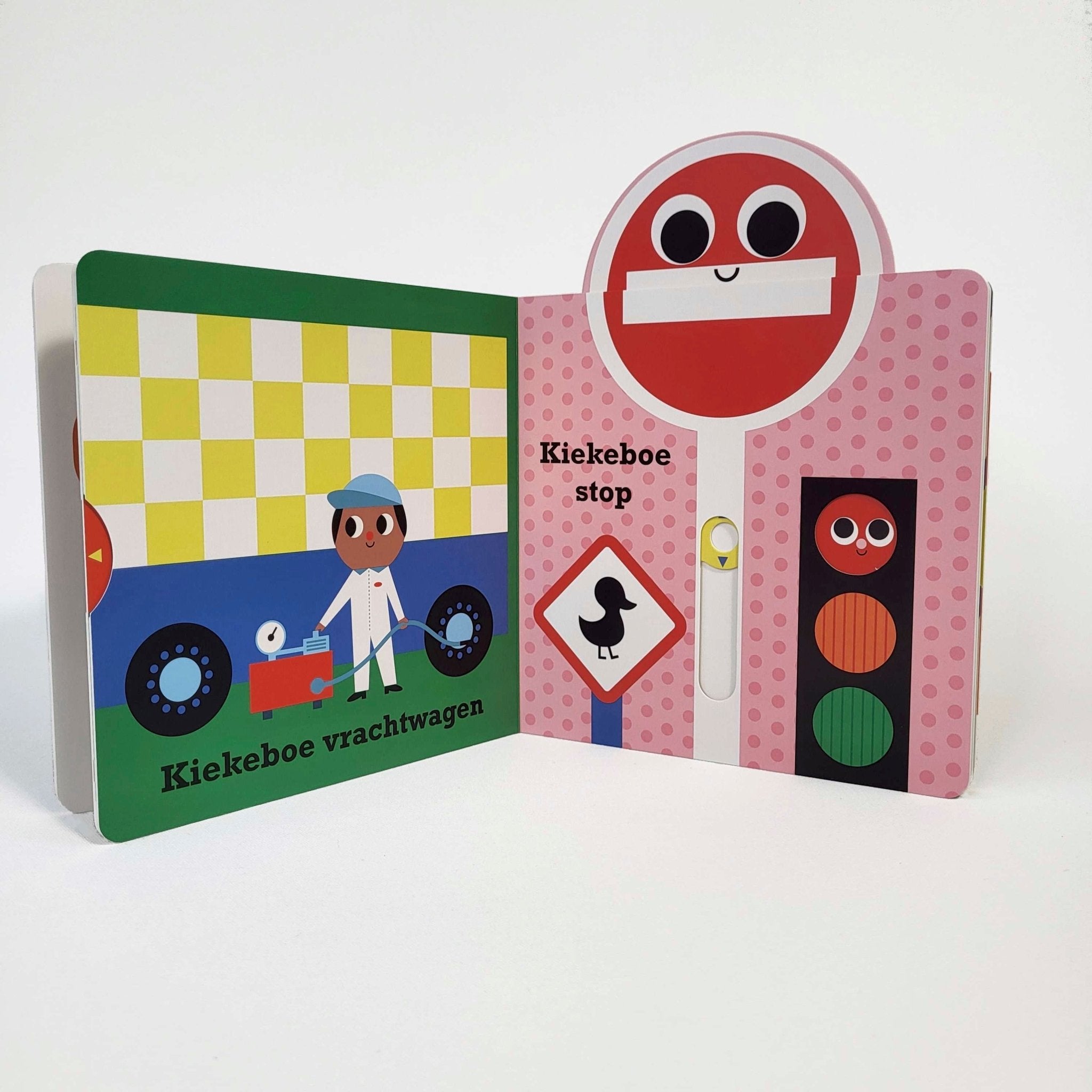 Boek - Kiekeboe Auto - Camilla Reid en Ingela P. Arrhenius - BezigeBijtjes