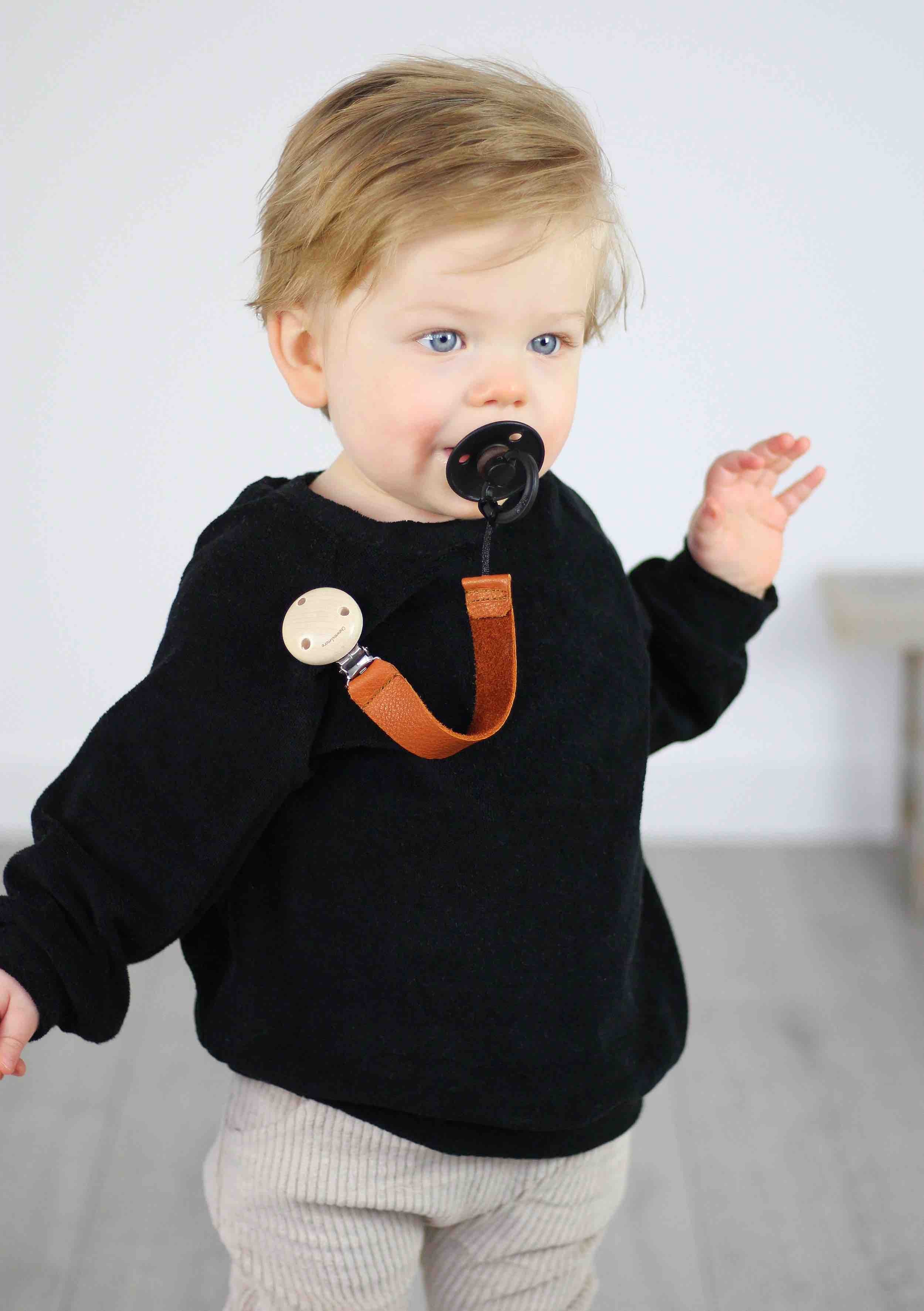 Chewies & More Leather Speenkoord - BezigeBijtjes