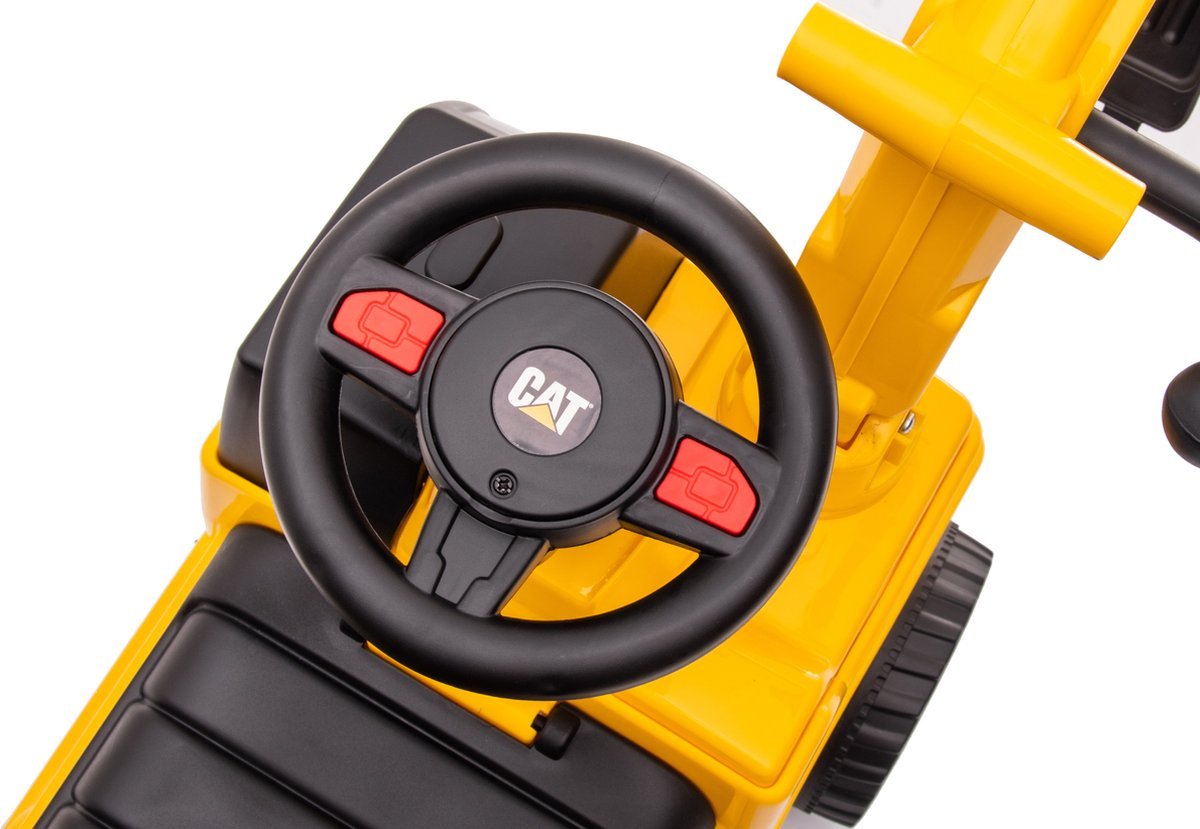 Happy Baby Loopauto - CAT Graafmachine - 1 tot 3 jaar - BezigeBijtjes