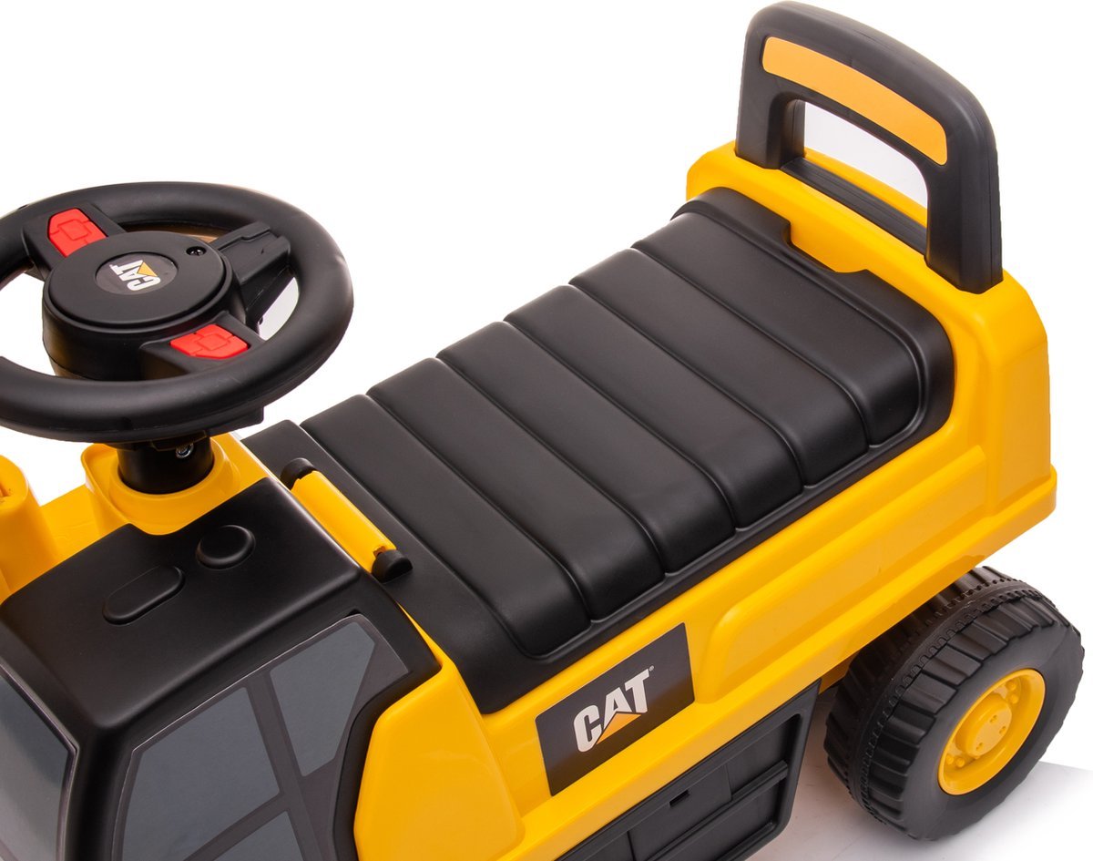 Happy Baby Loopauto - CAT Graafmachine - 1 tot 3 jaar - BezigeBijtjes