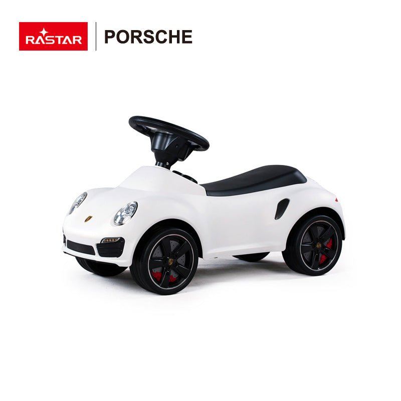 Happy Baby Loopauto - Porsche Wit - 1 tot 3 jaar - BezigeBijtjes