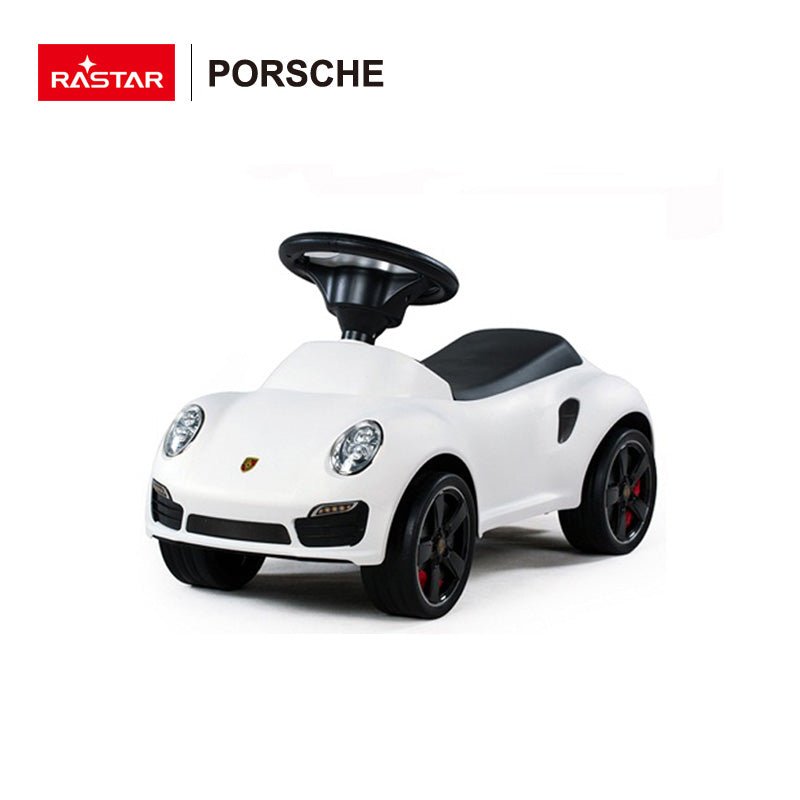 Happy Baby Loopauto - Porsche Wit - 1 tot 3 jaar - BezigeBijtjes