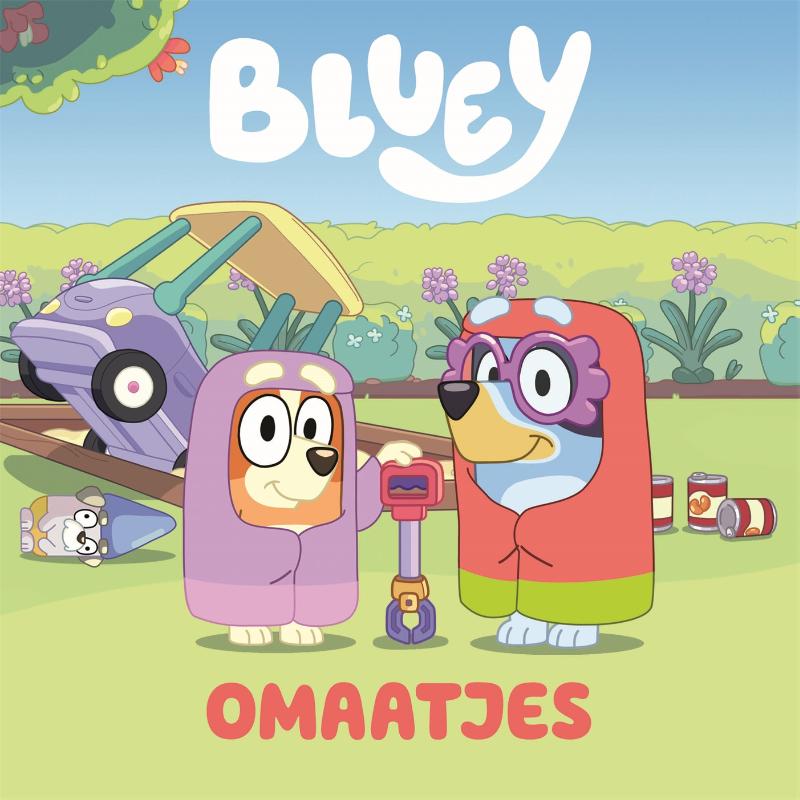 Kartonboek - Bluey - Omaatjes - BezigeBijtjes