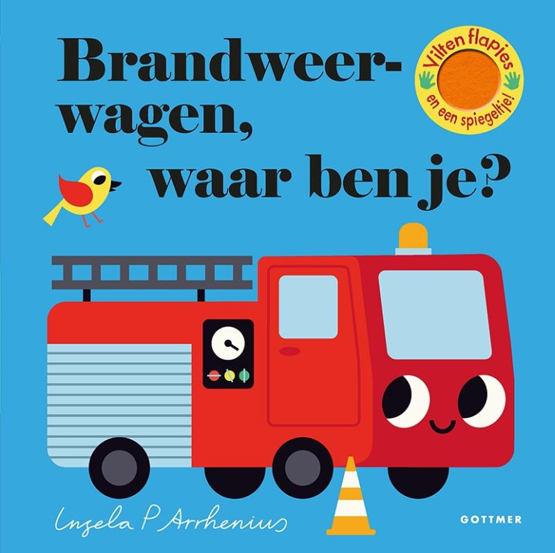 KartonBoek - Brandweerwagen, waar ben je? - Ingela P Arrhenius - BezigeBijtjes