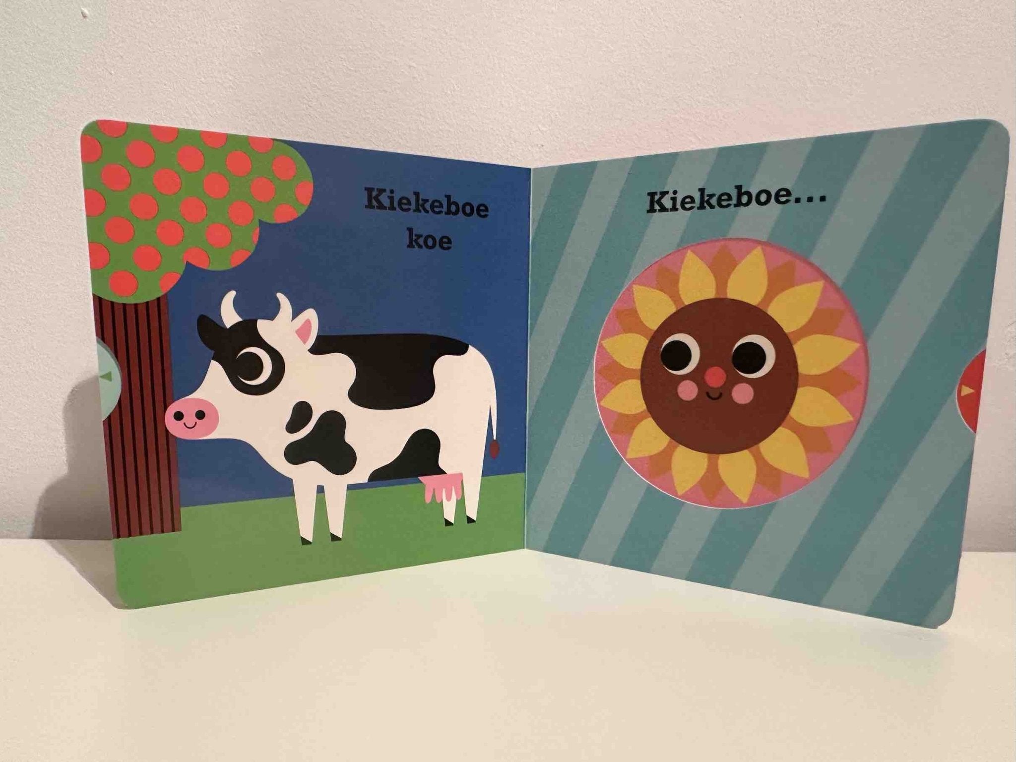 KartonBoek - Kiekeboe Koe - Camilla Reid en Ingela P. Arrhenius - BezigeBijtjes