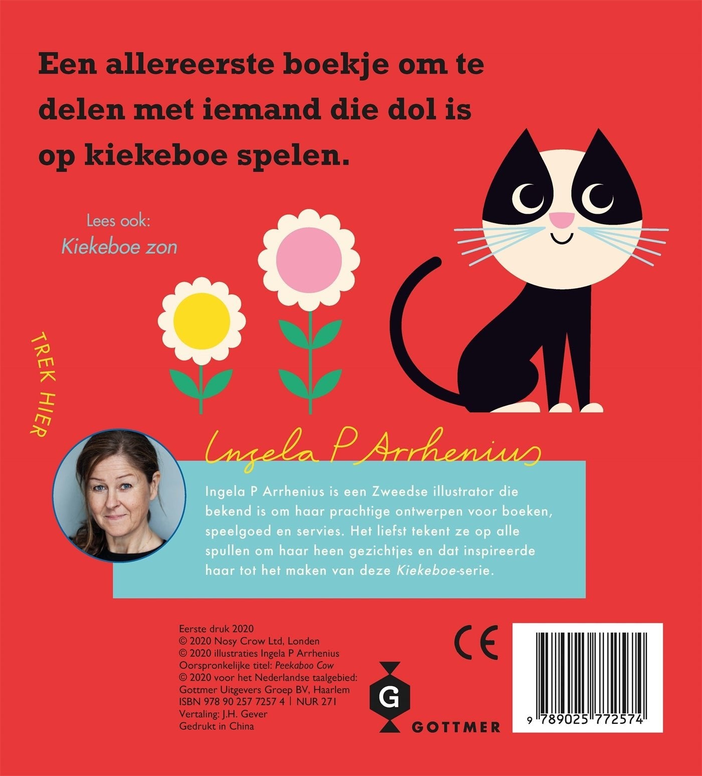 KartonBoek - Kiekeboe Koe - Camilla Reid en Ingela P. Arrhenius - BezigeBijtjes