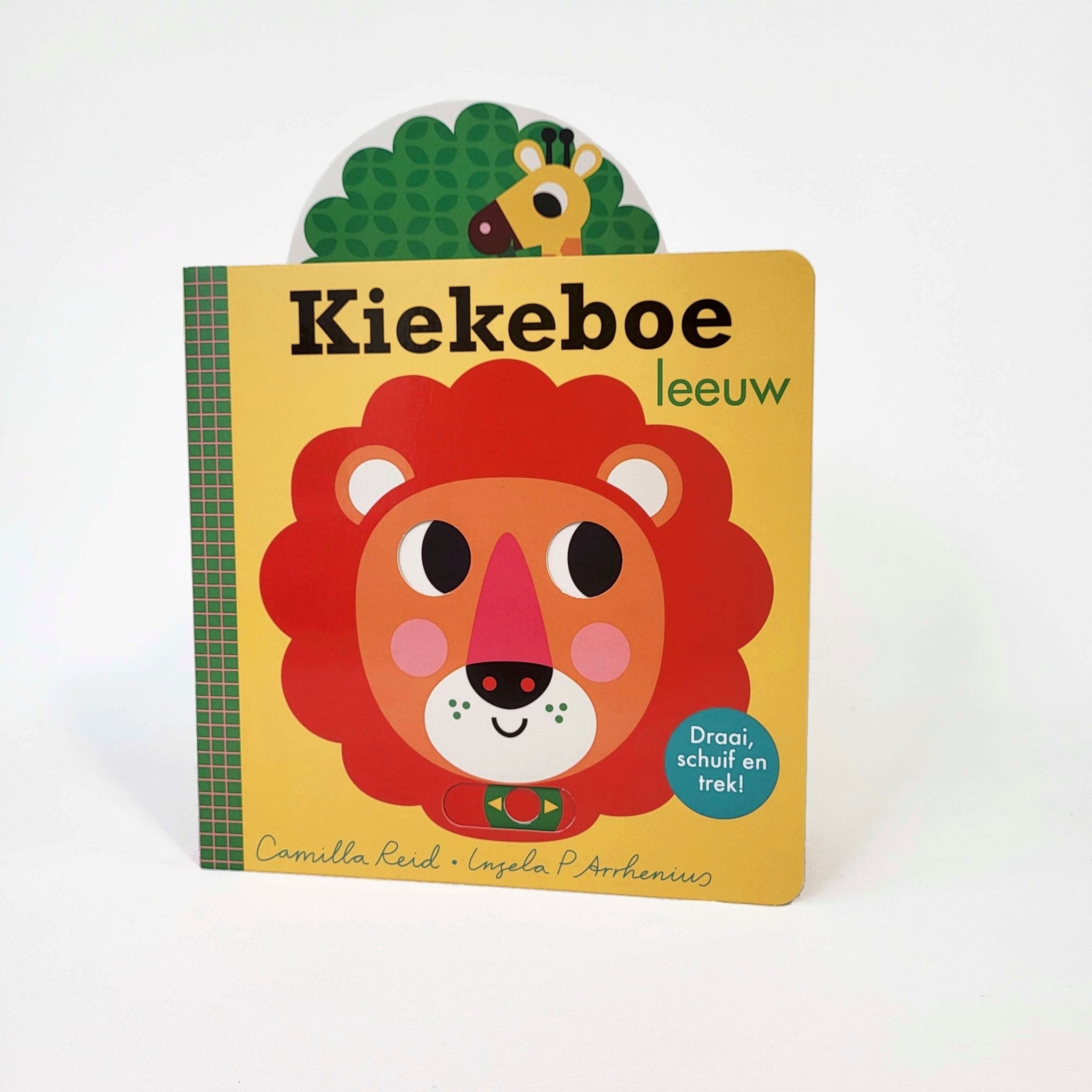 KartonBoek - Kiekeboe Leeuw - Camilla Reid en Ingela P. Arrhenius - BezigeBijtjes
