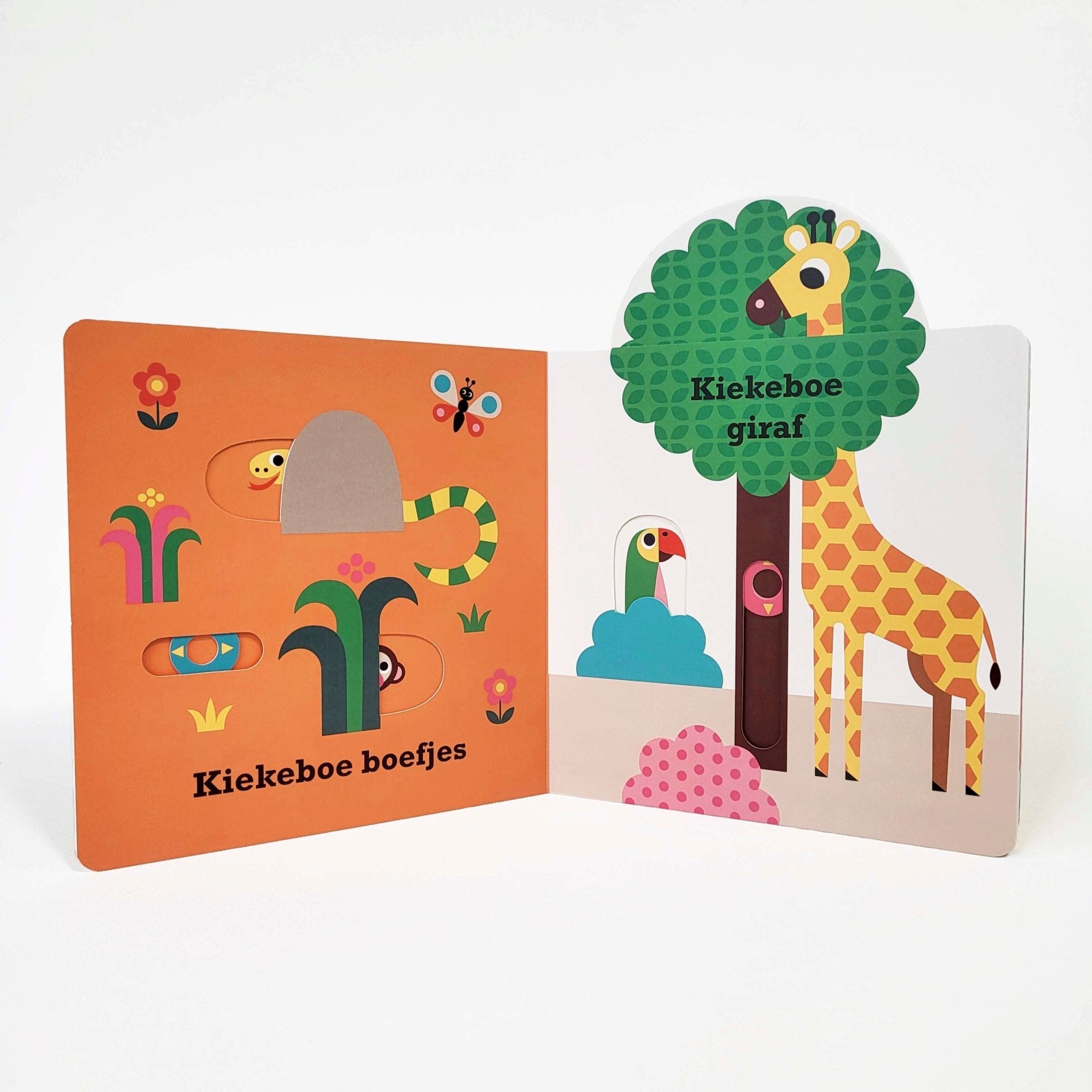 KartonBoek - Kiekeboe Leeuw - Camilla Reid en Ingela P. Arrhenius - BezigeBijtjes