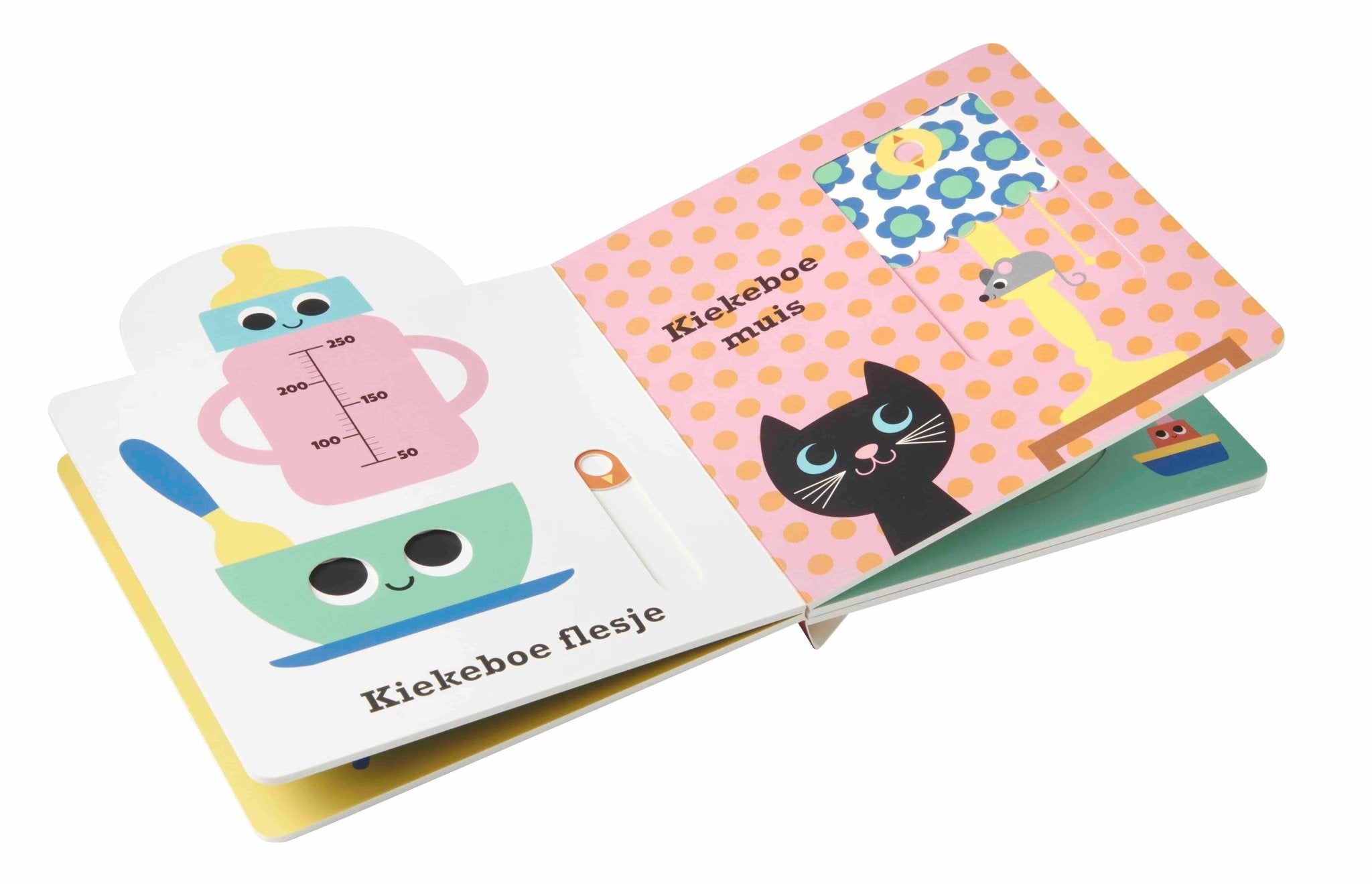 KartonBoek - Kiekeboe Maan - Camilla Reid en Ingela P. Arrhenius - BezigeBijtjes