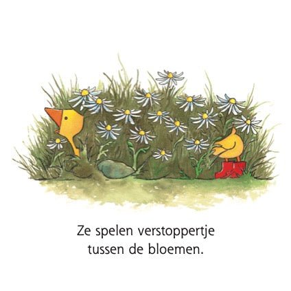 KartonBoek met Knuffeltje - Gonnie en Gijsje - Olivier Dunrea - BezigeBijtjes