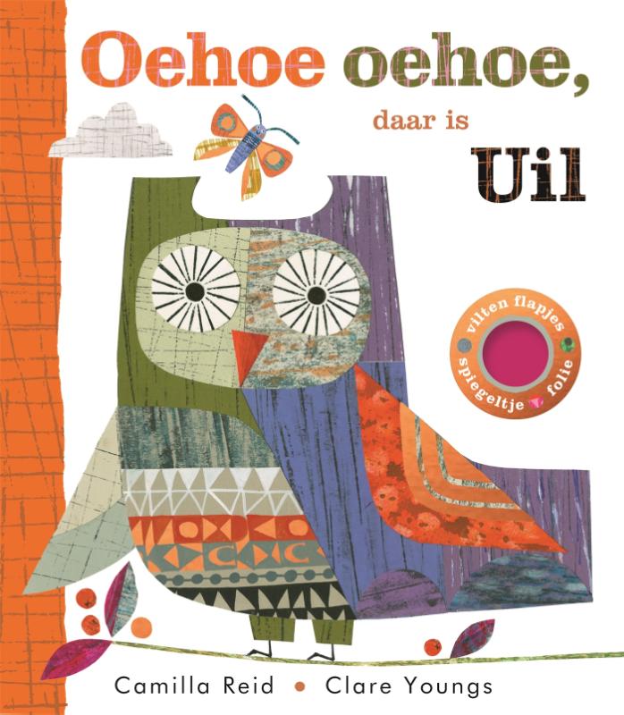 KartonBoek - Oehoe oehoe, daar is Uil - Camilla Reid - BezigeBijtjes