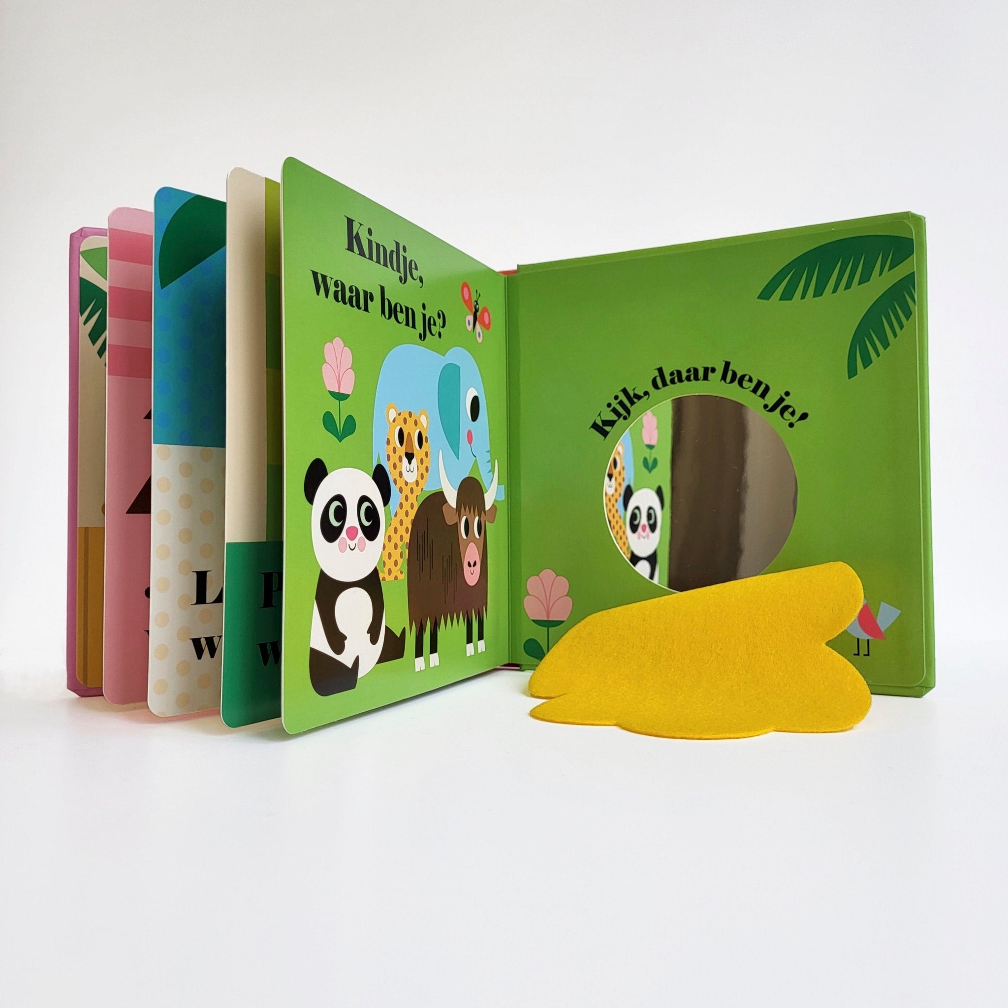 KartonBoek - Panda, waar ben je? - Ingela P Arrhenius - BezigeBijtjes