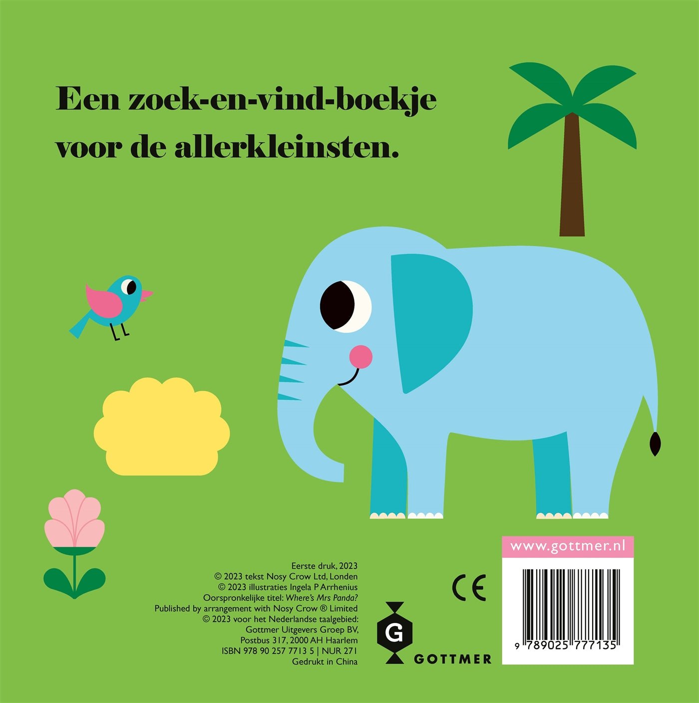 KartonBoek - Panda, waar ben je? - Ingela P Arrhenius - BezigeBijtjes