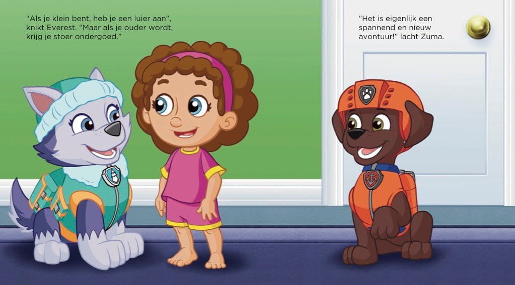 Kartonboek - Paw Patrol - De Wc Patrol - BezigeBijtjes