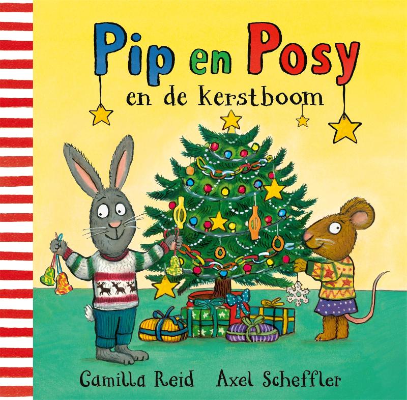 KartonBoek - Pip en Posy en de Kerstboom - Axel Scheffler - BezigeBijtjes