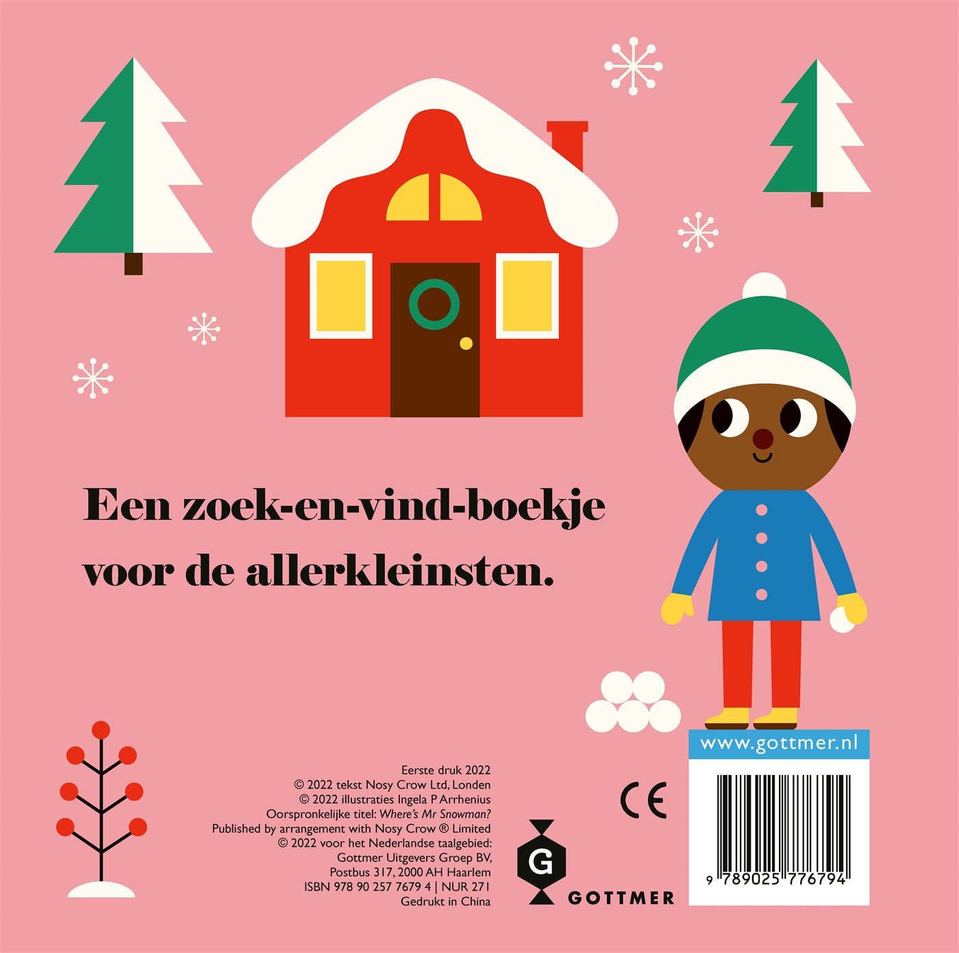 KartonBoek - Sneeuwpop, waar ben je? - Ingela P Arrhenius - BezigeBijtjes