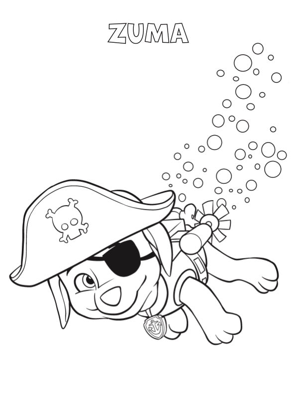 Kleurboek - Paw Patrol - Mijn eerste Paw Patrol Kleurboek - BezigeBijtjes