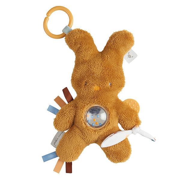 Nattou activiteiten knuffel Konijn 25cm - BezigeBijtjes