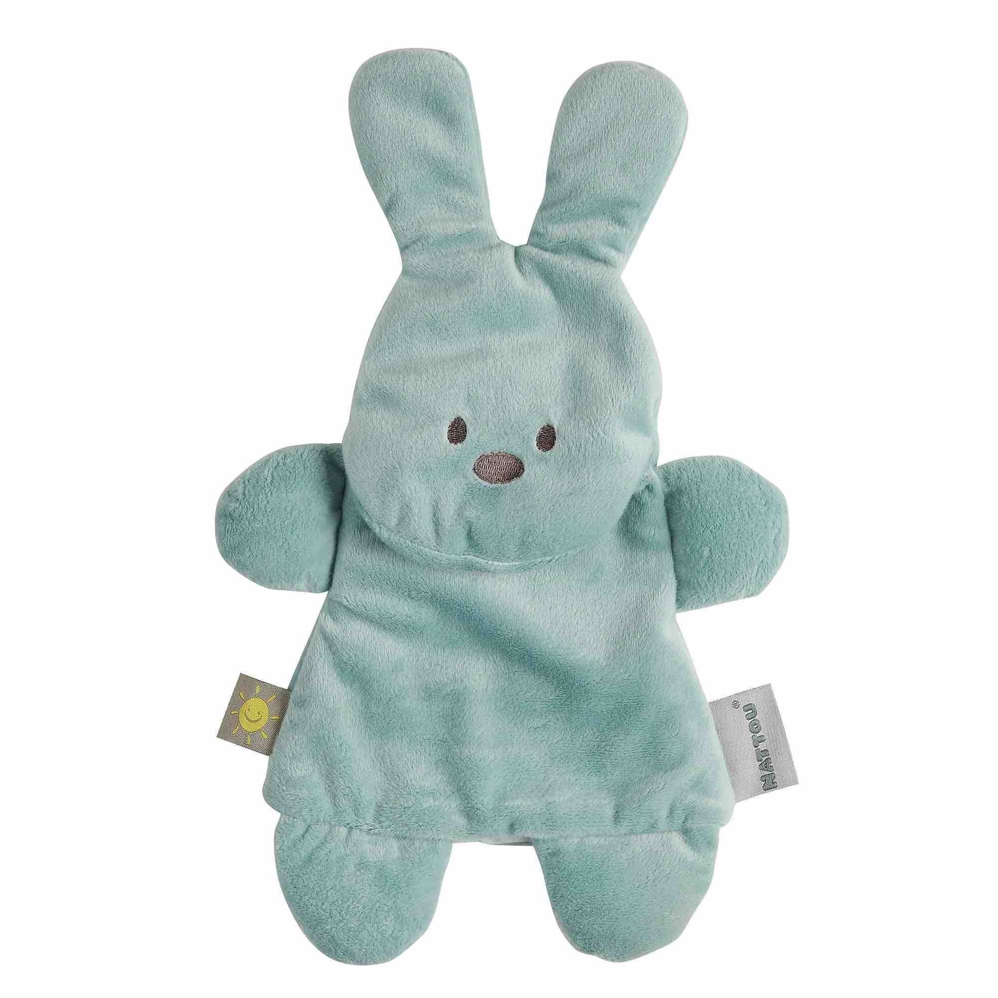 Nattou Buddiezzz Warmteknuffel Gelpack koud en warm Konijn 25 cm - BezigeBijtjes