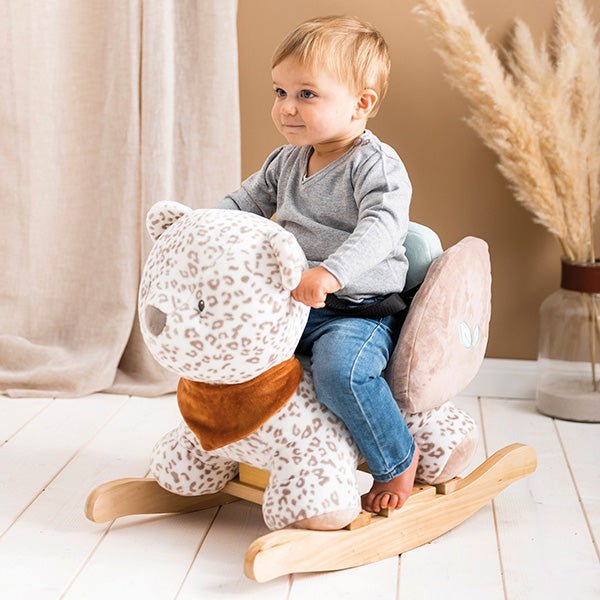 Nattou Hobbeldier Luipaard Jungo 60x 30 x 46 cm - BezigeBijtjes