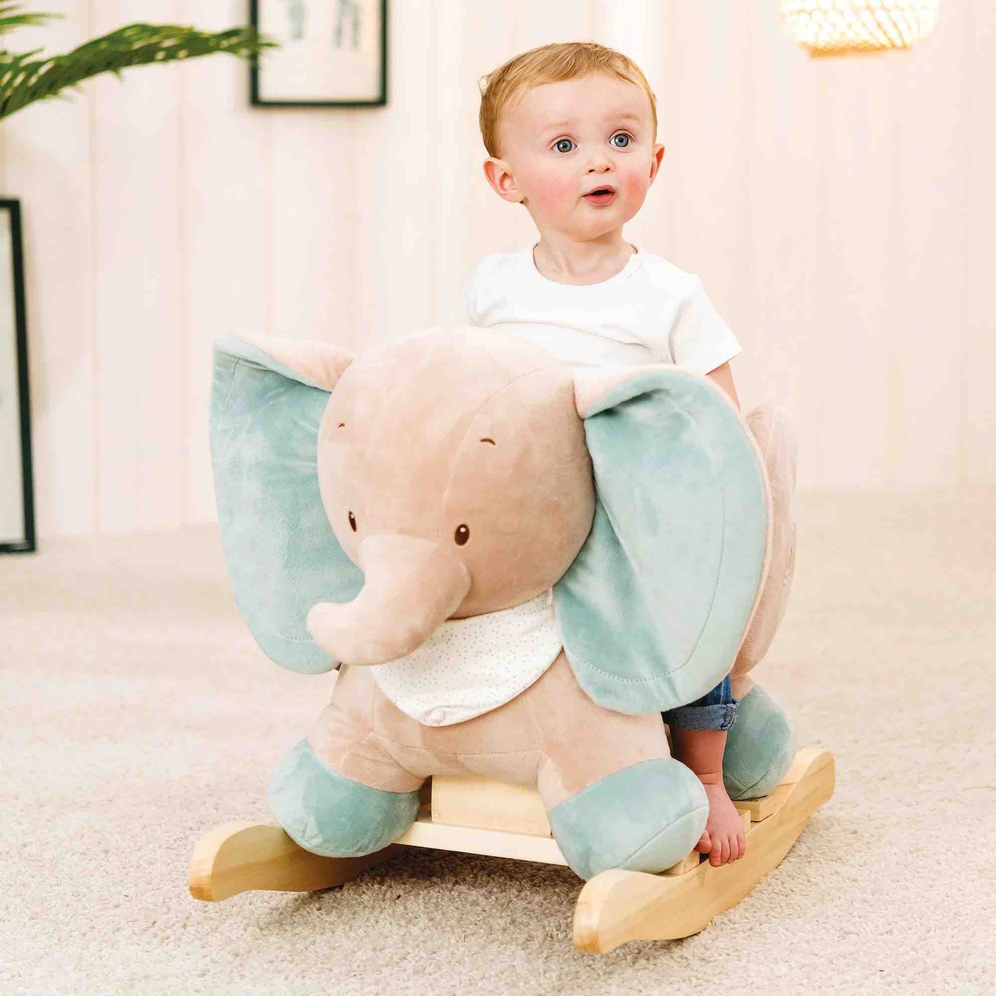 Nattou Hobbeldier Olifant Axel 60 x 30 x 45 cm - BezigeBijtjes