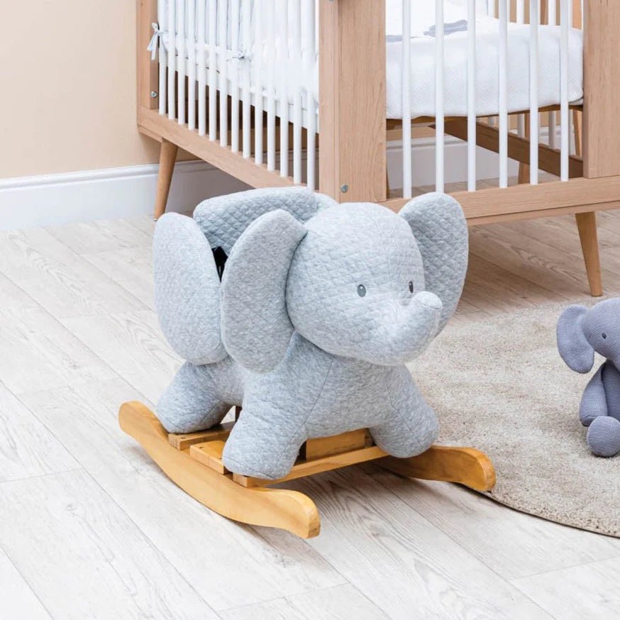 Nattou Hobbeldier Olifant Tembo Grijs 64 x 34 x 46 cm - BezigeBijtjes