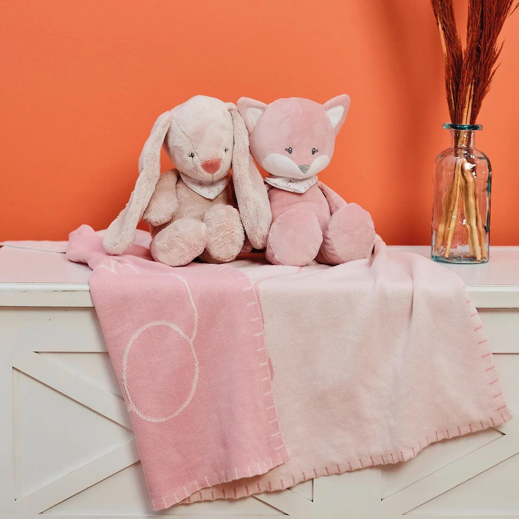Nattou Knuffel Konijn 30 cm - BezigeBijtjes