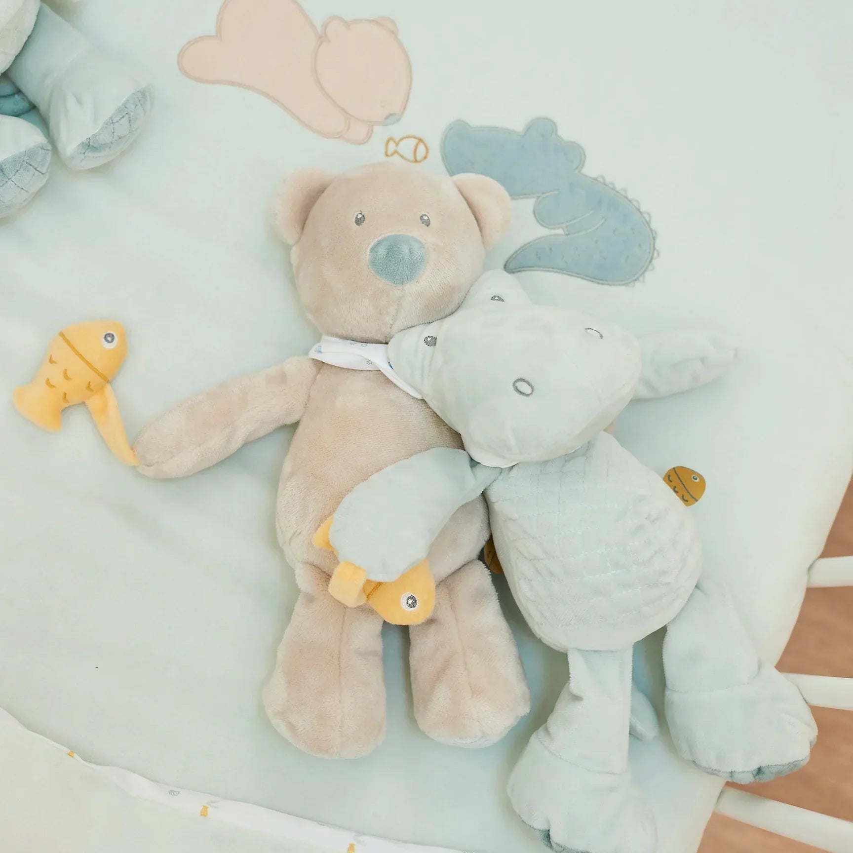 Nattou Knuffelbeer 30 cm - BezigeBijtjes
