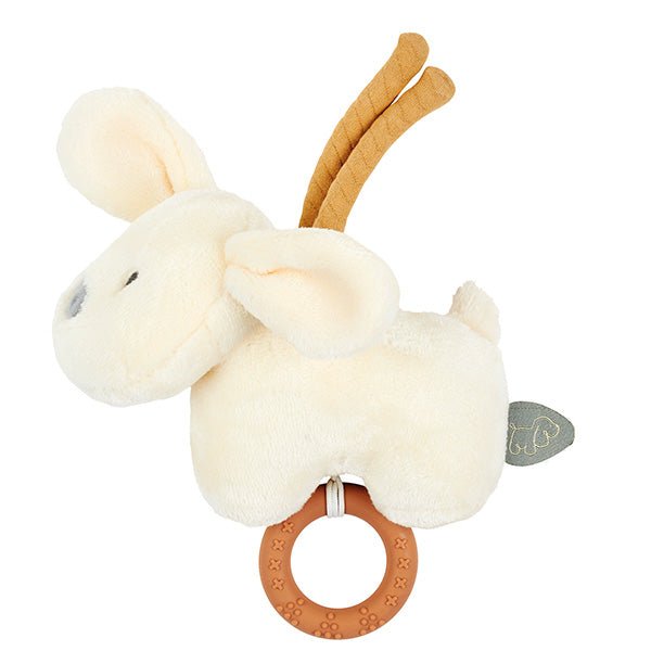 Nattou Muziekdoos Hond Charlie Vanille 20cm - BezigeBijtjes