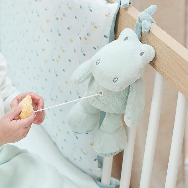 Nattou Muziekdoos Krokodil 20cm - BezigeBijtjes