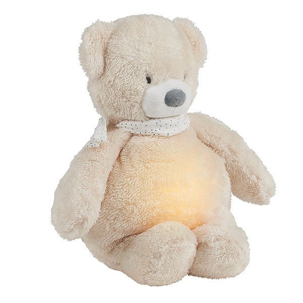 Nattou nachtlamp Beer Grijs, Bruin of Beige 30 cm - BezigeBijtjes