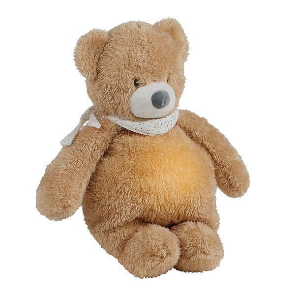 Nattou nachtlamp Beer Grijs, Bruin of Beige 30 cm - BezigeBijtjes