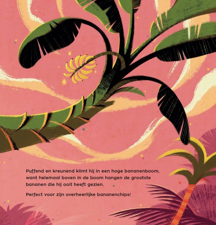 Prentenboek Hardcover - Anansi de spin - Sterker dan een Olifant - Iven Cudogham - BezigeBijtjes