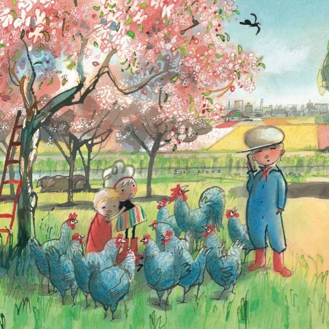 Prentenboek Hardcover- Boer Boris en het Gebroken Been - Ted van Lieshout - BezigeBijtjes