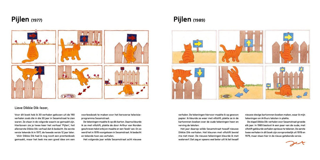 Prentenboek Hardcover - Dikkie Dik - Het Dikke verjaardagsboek van Dikkie Dik - Jet Boeke - BezigeBijtjes