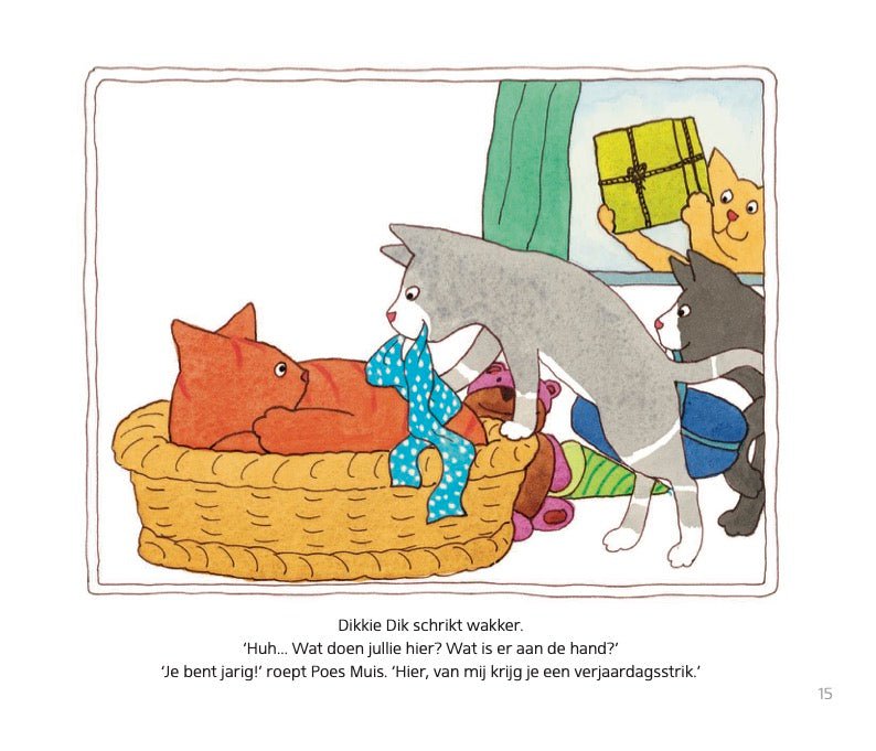 Prentenboek - Hardcover - Dikkie Dik het grote Avonturenboek - Jet Boeke - BezigeBijtjes