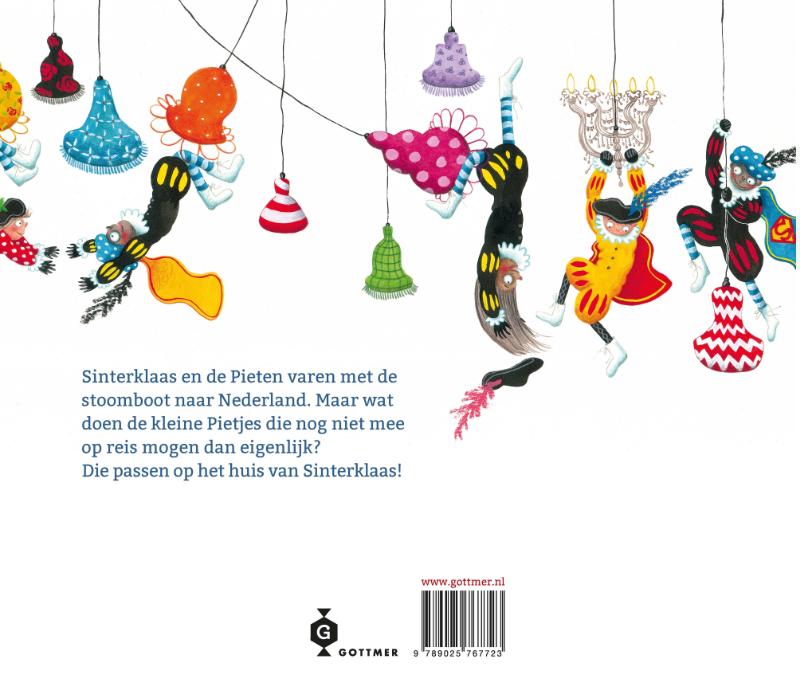 Prentenboek Hardcover - Het huis van Sinterklaas - Naomi Tieman - BezigeBijtjes