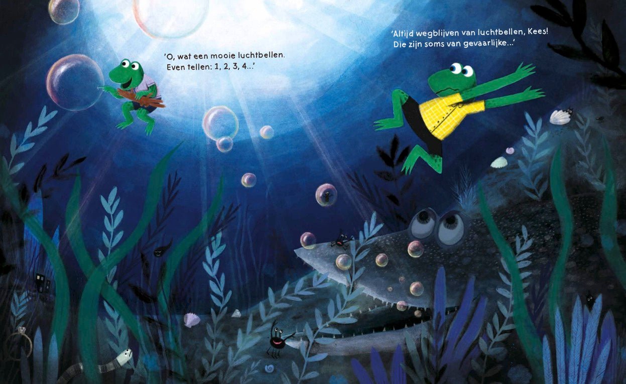 Prentenboek Hardcover - Kom mee, Kees - Loes Riphagen - BezigeBijtjes