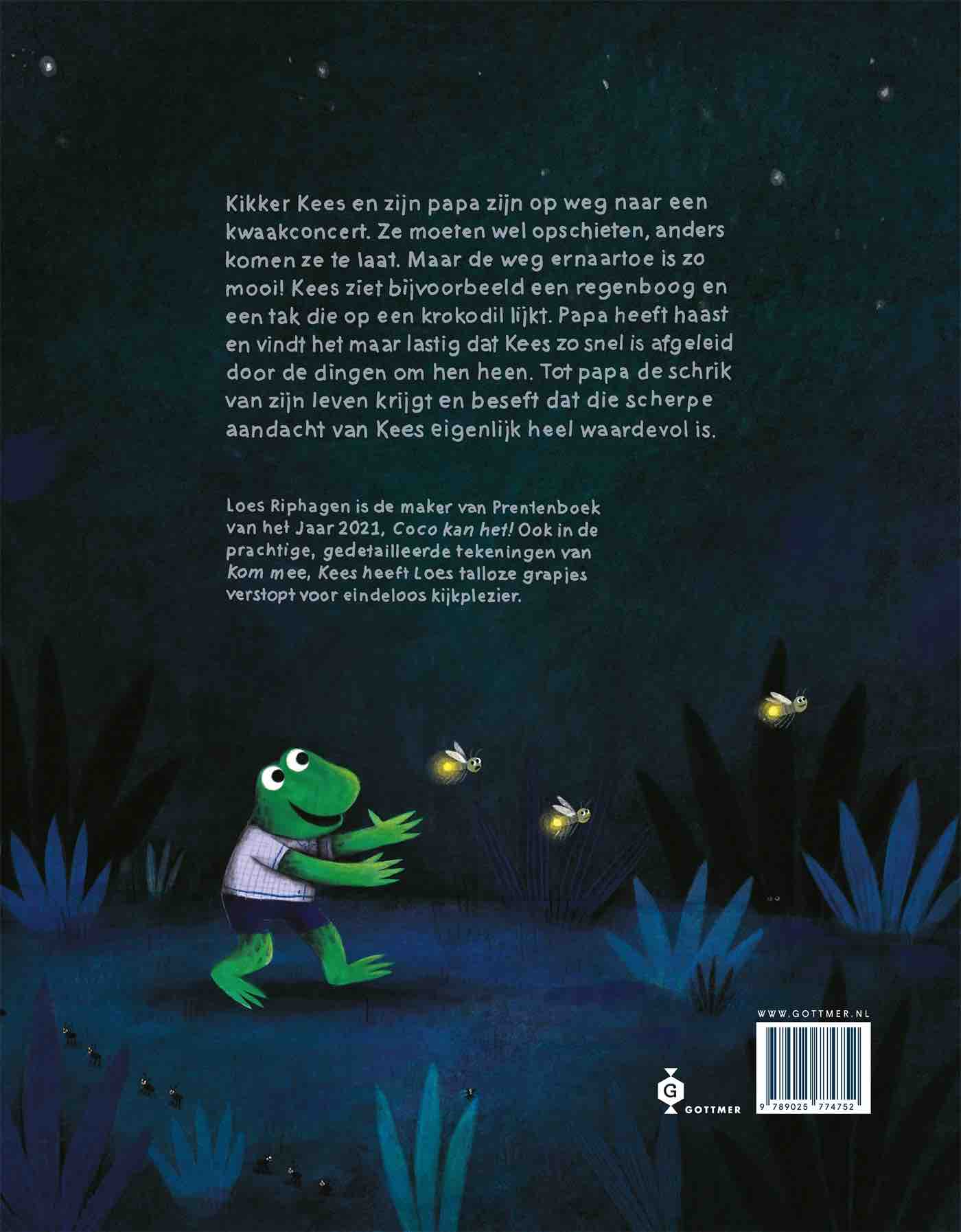 Prentenboek Hardcover - Kom mee, Kees - Loes Riphagen - BezigeBijtjes