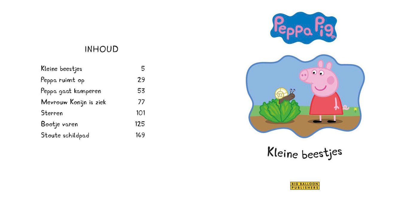 Prentenboek Hardcover - Peppa Pig - Peppa&