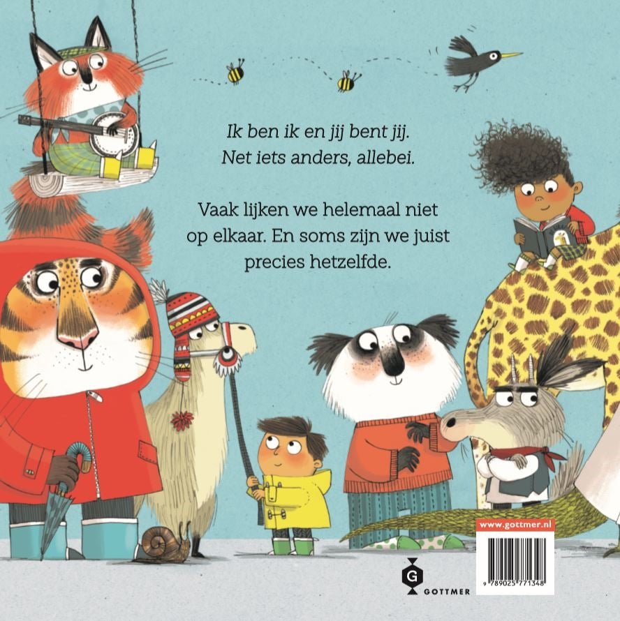 PrentenBoek - Ik ben Ik en Jij bent Jij - Karl Newson - BezigeBijtjes