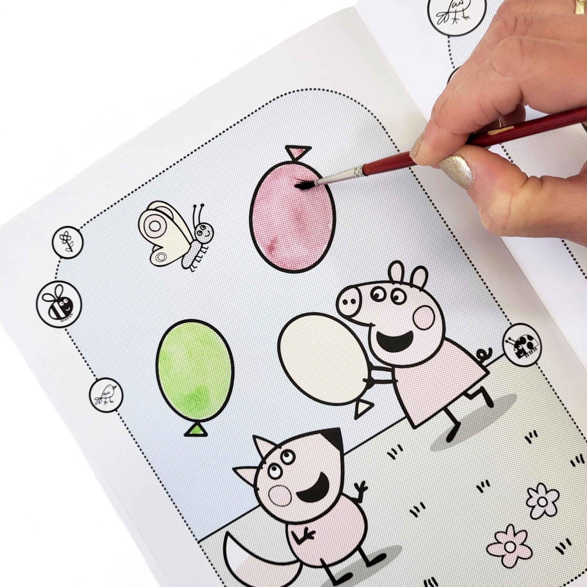 Toverkleurboek - Peppa Pig - Neville Astley - BezigeBijtjes