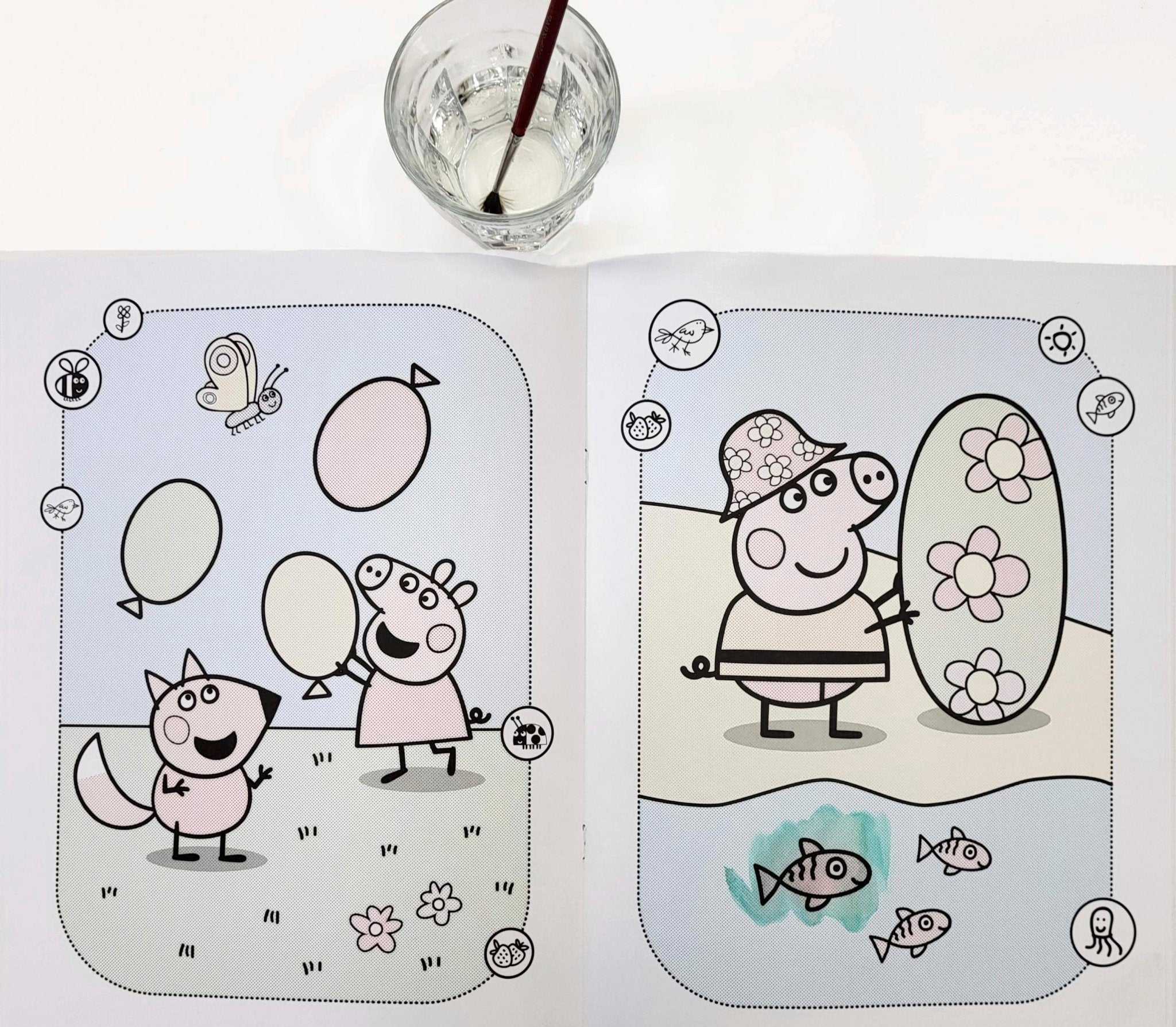 Toverkleurboek - Peppa Pig - Neville Astley - BezigeBijtjes